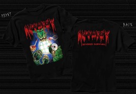 AUTOPSY- Severed Survival, Black T-shirt Short Sleeve  - $18.99