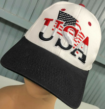 USA Patriotic US Flag Stars Stripes Strapback Baseball Cap Hat - £11.95 GBP