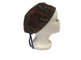 Unisex Abstract Scrub Cap, Headcover, CRNA, ORTech, Chef, OR Hats, MD, R... - $14.85