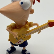 Disney Phineas and Ferb Phineas with Guitar Rockin Stage Figure - £6.68 GBP