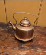 VTG Finland 1 Liter Copper Tea Pot Kettle WHOLMBERGIN SUKU JALIK, HELSIN... - £18.03 GBP