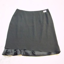 Carlisle Skirt Womens 14 Black Lightweight Casual Tulip Side Zip Closure - $25.72