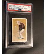 1979 Venorlandus LTD Jack Nicklaus OUR HEROES WORLD OF SPORT #22 GRADED ... - $135.38 CAD