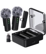 IVANKY Wireless Lavalier Microphone, 2pcs Wireless Microphone for iPhone - $529.94 MXN