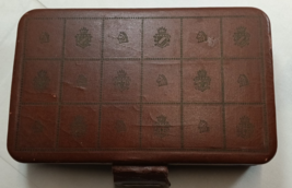 vintage shields valet jewelry box. for cufflinks, watches, ty clips,etc. - $11.99