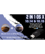 Mac OS X 2 in 1 Bootable USB Flash Drive 32GB Mojave 10.14 And Catalina 10.15