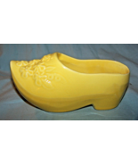 Vintage Yellow Unmarked McCoy Dutch Shoe Planter w/Embossed Top-3 inches... - €12,93 EUR