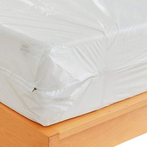 Waterproof Zippered Plastic Mattress Protector Encasement, Vinyl Mattres... - £28.76 GBP