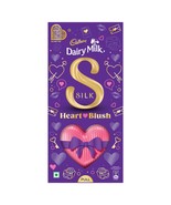 Cadbury Dairy Milk Silk Valentines Heart Blush Chocolate Bar Gift Pack, ... - £26.36 GBP