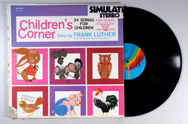 Frank Luther - Children&#39;s Corner (1973) Vinyl LP • Robin Hood, Nursery Rhymes - £15.53 GBP