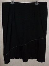 New! Womens Fashion Bug Stretch Black Skirt Size 18W - £19.81 GBP
