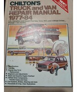Chiltons truck and van repair manual 1977-84 hard cover autos free shipping - $27.00