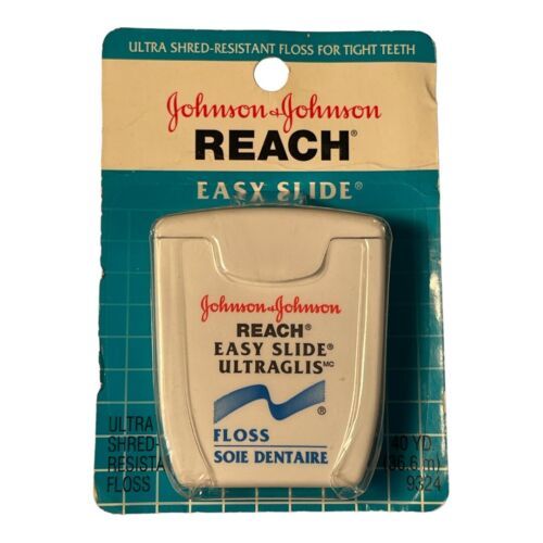 Johnson & Johnson Reach Floss Easy Slide Ultra Shred Resistant Ultraglis - £14.02 GBP