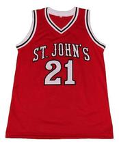 Walter Berry St John's Basketball Jersey Sewn Red Any Size image 4