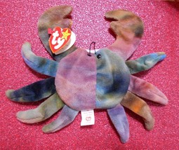Ty "Claude the Crab" Beanie Baby Unique Color, Rare w/ Tag Errors - READ... - $6,495.95