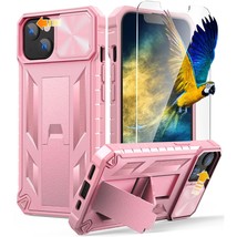 For Iphone 13 Case With Stand: Iphone 13 Cover With Kickstand | Shockproof Milit - £29.88 GBP