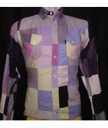 Paul Smith Striped Patchwork Button Shirt M - $1,636.68 MXN