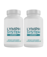 2-Pack Lymph System Support Capsules, Supports Healthy Lymph Support-120... - $28.95