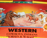 Western Cowboys and Indians Set- Cowboys, Indians, Horses and Wagon - $10.00