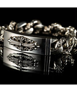 Chrome Silver Cross/Hearts Wtaps Bracelet Trapstar Watch Streetwear mm6 ... - £14.65 GBP+