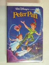 Walt Disney&#39;s Peter Pan 1990 Vhs Ntsc The Classics Black Diamond Edition:See Pix - £1.55 GBP