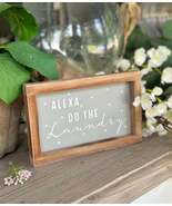 Alexa, Do the Laundry Wooden Sign - $20.95