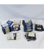 Floppy Disc 3&quot; Lot of 70 Golf Games AOL Windows Program MS-DOS Card Game... - $771.39 MXN