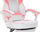 Video Game Chairs With Lumbar And Head Pillow For Adults, Teens, And Sec... - £208.26 GBP