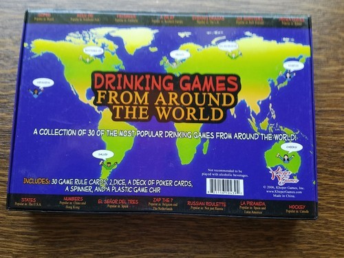 DRINKING GAMES FROM AROUND THE WORLD, OVER 30 GAMES, NEW Item image 2