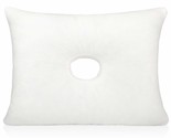 Firm Memory Foam Pillow With An Ear Hole - Includes 2 Pillowcases - Fsa/... - £58.52 GBP