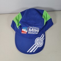 Indy 500 Festival Mini Marathon 2020 Blue/Green Adjustable Strapback Hat - £10.92 GBP