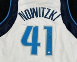Dirk Nowitzki Signed Dallas Mavericks Basketball Jersey COA - $199.00