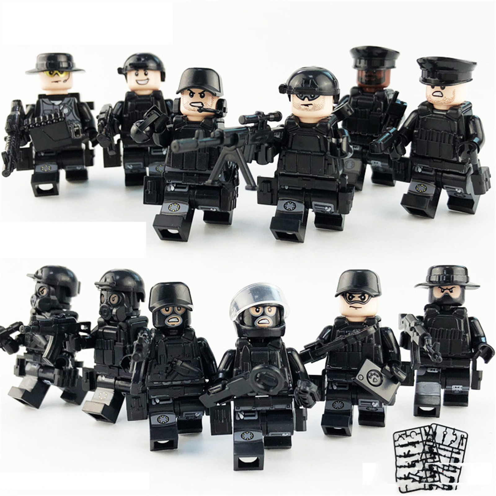 12PCS/Set Of City Police Series Building Doll Mini Lego Toy Gift - $15.99