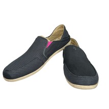 Olukai Waialua Womens Gray Mesh Slip on Comfort Shoes Size 8 Shadow/Magenta - £29.70 GBP