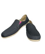 Olukai Waialua Womens Gray Mesh Slip on Comfort Shoes Size 8 Shadow/Magenta - £29.60 GBP