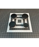 GE Range Oven Burner Heads &amp; Caps (Set Of 4) P# WB16X24724 WB16X24723 WB... - $1,301.31 MXN