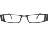Iyoko-Inyake Glasses Frame IY 569 Col. 164 Black White Rectangular 48-19... - £74.48 GBP