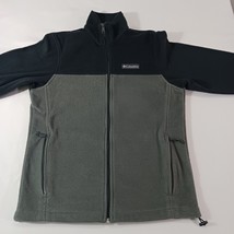 Columbia WM3220 Men's Black & Green Steens Mountain 2.0 Full Zip Fleece Jacket S image 9