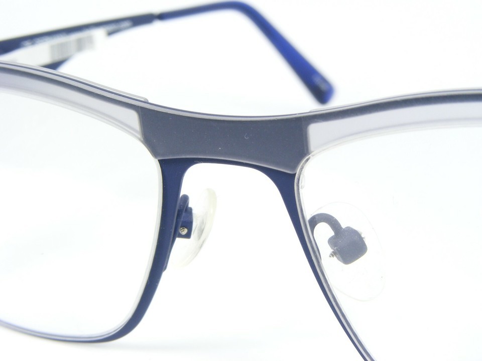 Xclusiv Xc-T01-44 F22-38 BLUE UNIQUE RARE EYEGLASSES GLASSES 50-18-140mm Germany Item image 8