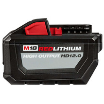 Milwaukee 48-11-1812 M18 FUEL 18V 12.0-Amp Lithium-Ion High Output Battery Pack - $391.99