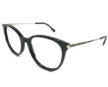 Lacoste Eyeglasses Frames L2878 001 Black Gold Cat Eye Round Full Rim 55... - $65.23