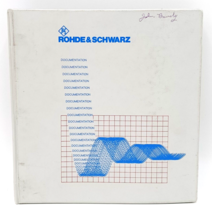 Rohde &amp; Schwarz Operating Manual SMGU Signal Generator 819.0010.52/.55/.56 - £23.94 GBP