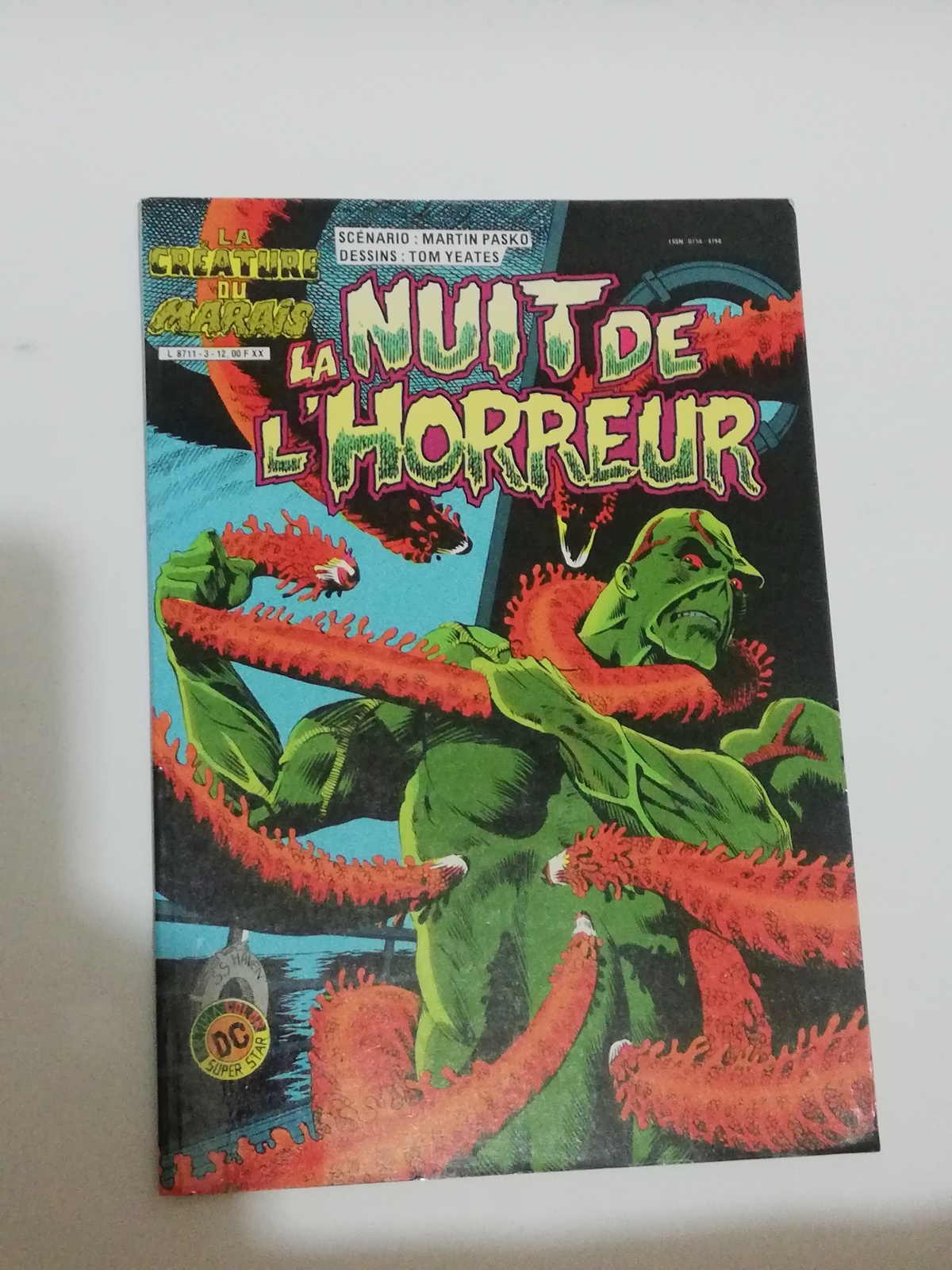 comic book nuit de la H ORREUR rare marvel 1983 vintage COMIC FRENCH  - $99.00