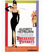 Breakfast At Tiffany&#39;s Audrey Hepburn Classic Poster Print 8 x 10 15/16 ... - £11.64 GBP