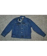 Mens Jacket Denim Bear River Workwear Heavy Jean Dark Blue Button Front-... - £32.95 GBP