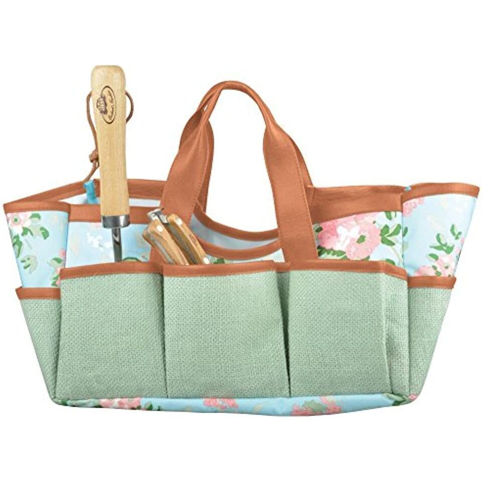 Esschert Rose Print Jute Garden Tool Bag - $33.76