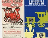 Toy Train Museum &amp; Choo Choo Barn Brochures Strasburg Pennsylvania  - $23.76