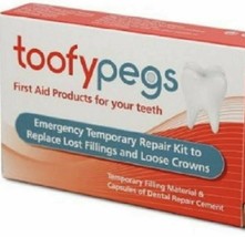 Dental Repair Kit to Replace Lost Fillings &amp; Loose Crowns - $8.00