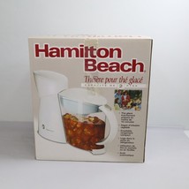 NIB Hamilton Beach 2 QT. Capacity Iced Tea Maker / Auto Shut-Off Model #... - $37.95