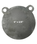 AR500 Steel Gong Shooting Target 3/8  6&quot; + 8&quot; + 10&quot;  Round 2-Hole 0200127 - $1,200.13 MXN